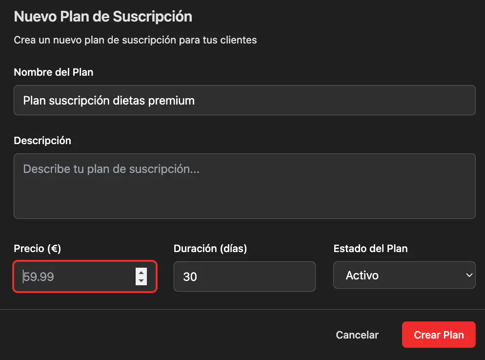 Gestión de productos